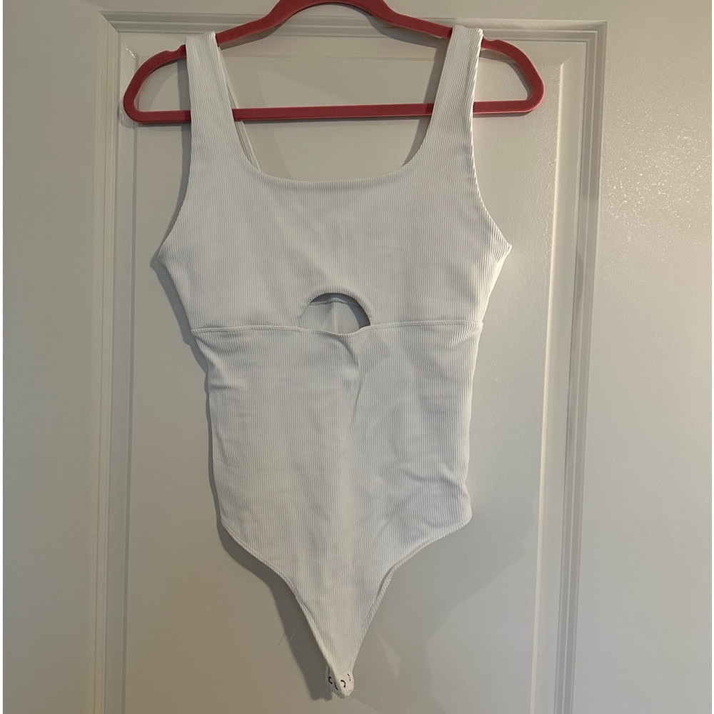 Abercrombie White Bodysuit